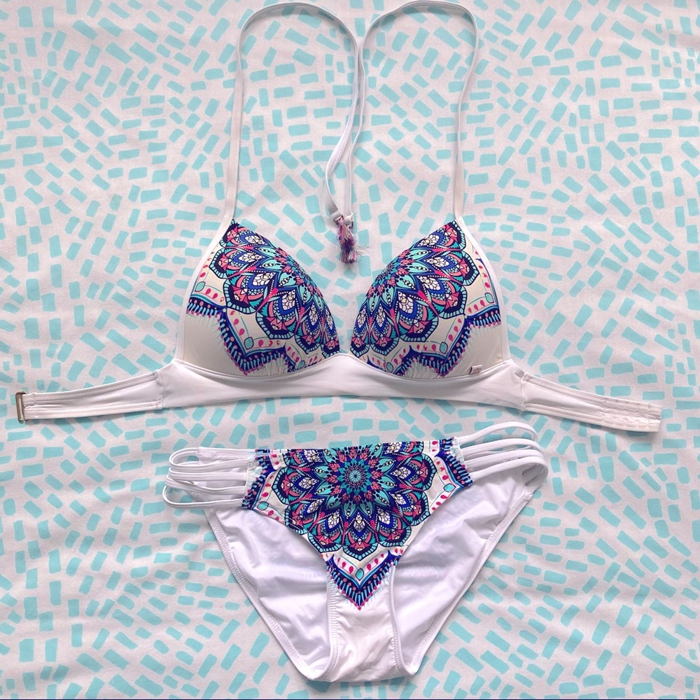 La Vie En Rose Aqua - 2-piece bikini (S)